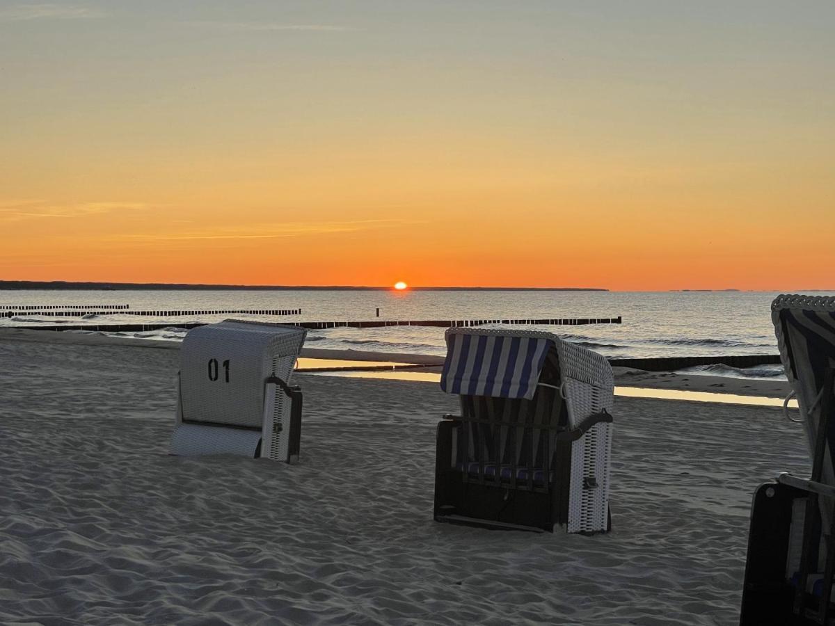 "Ab Zum Strand" Ferienwohnung Mit Balkon Zempin Ngoại thất bức ảnh