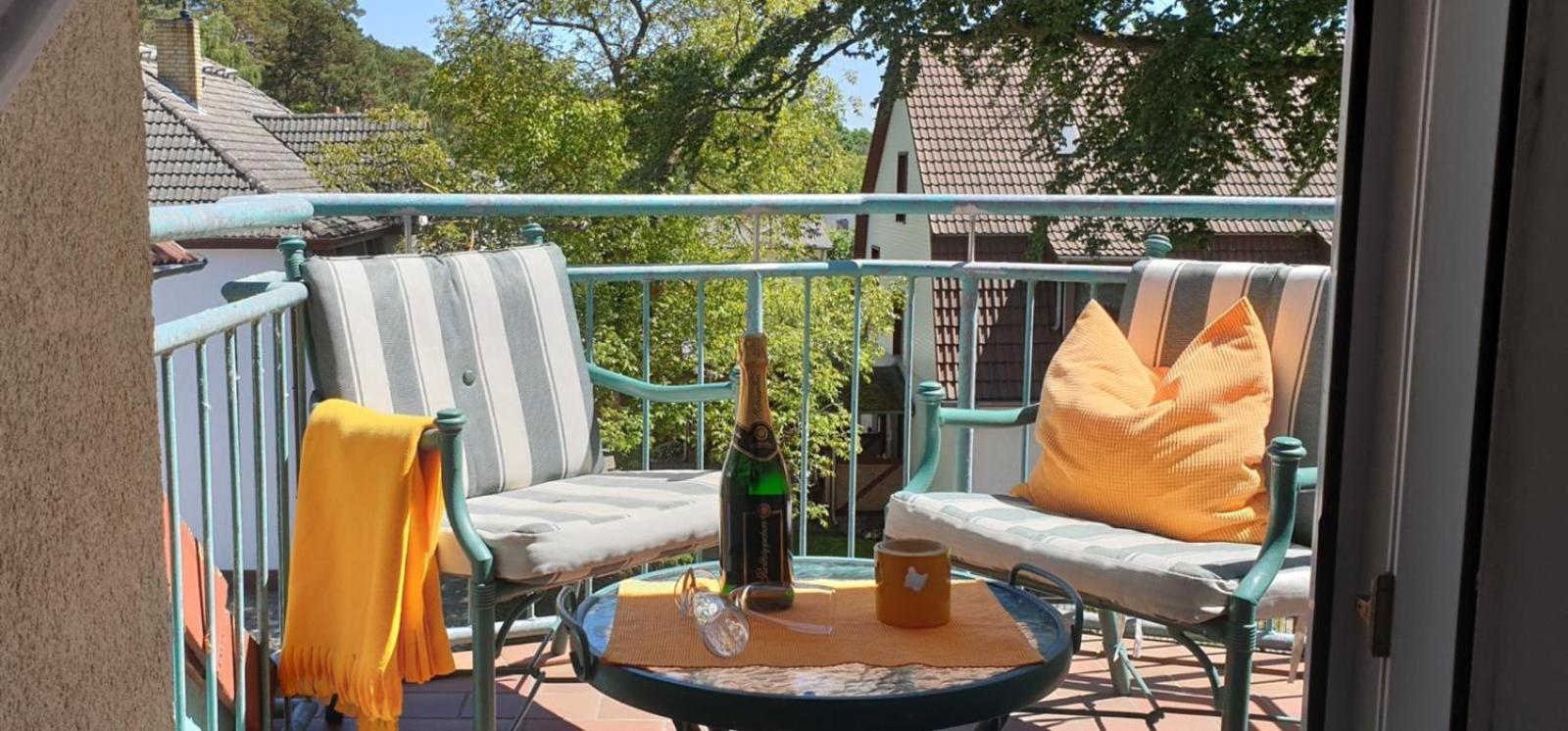 "Ab Zum Strand" Ferienwohnung Mit Balkon Zempin Ngoại thất bức ảnh
